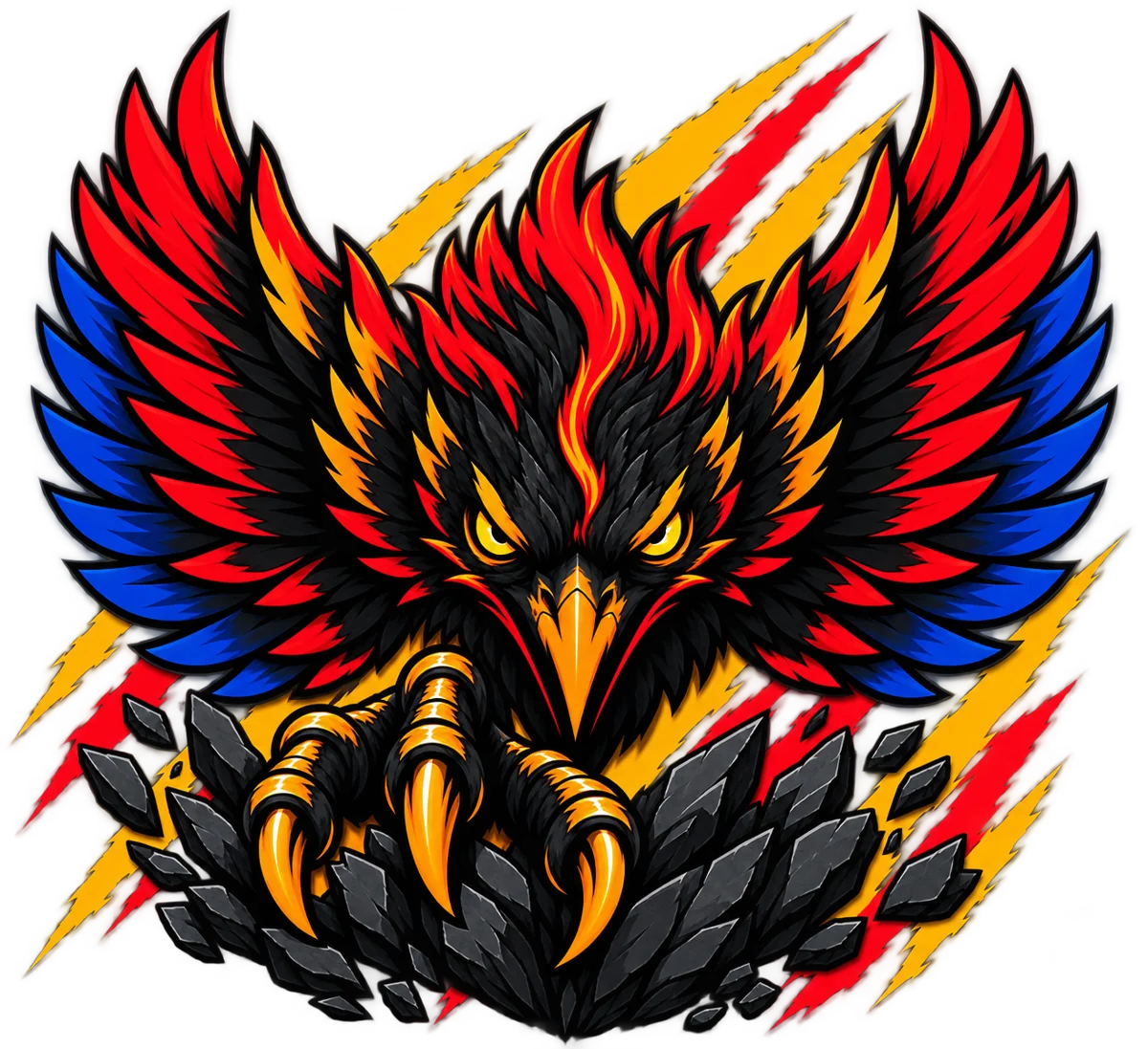 Emblema del fènix de la secció C10